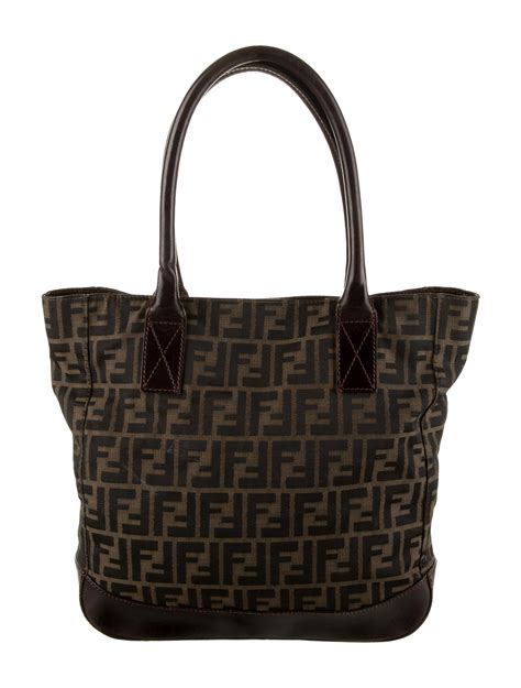 fendi zucca canvas iridescent bag|fendi tote bag.